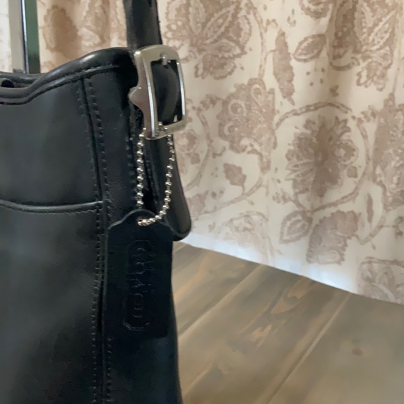 Coach vintage Chelsea Hobo bag. Soft black leather B9D 6003 - Picture 3 of 10